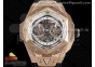 Big Bang Sang Bleu II Chrono RG HRF Best Edition White Dial on Black Gummy Strap A7750