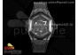 Big Bang Sang Bleu II Chrono PVD HRF Best Edition Black Dial on Black Gummy Strap A7750