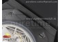 Big Bang Sang Bleu II Chrono PVD HRF Best Edition Black Dial on Black Gummy Strap A7750