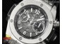 Hublot Big Bang Unico Titanium ZF 1:1 Best Edition Skeleton Dial on Black Rubber Strap A1280