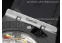 Classic Fusion 42mm Real Black Ceramic GSF 1:1 Best Edition Black Dial on Black Gummy Strap SW300