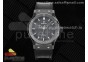 Classic Fusion 42mm Real Black Ceramic GSF 1:1 Best Edition Carbon Dial on Black Gummy Strap SW300