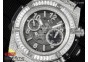 Hublot Big Bang Unico Titanium Full Diamonds ZF 1:1 Best Edition Skeleton Dial T Diamonds Bezel on Black Rubber Strap A1280