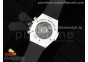 Big Bang Unico White Ceramic ZF 1:1 Best Edition Skeleton Dial on White Rubber Strap A1280