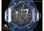 Big Bang Sang Bleu II Blue Ceramic RSF Best Edition on Blue Rubber Strap A1240